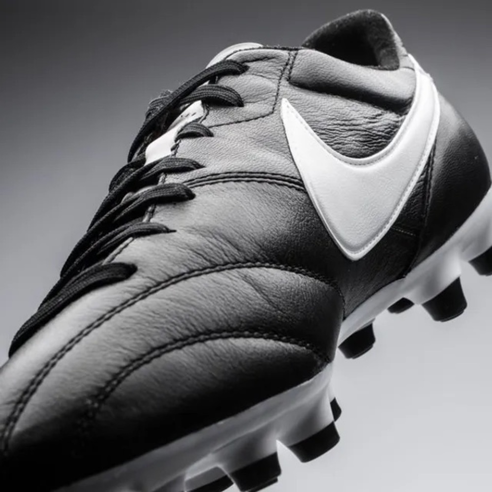 Nike Premier FG Kangaroo Leather 2016 Black Soccer Cleats 599427 - Picture 13 of 14